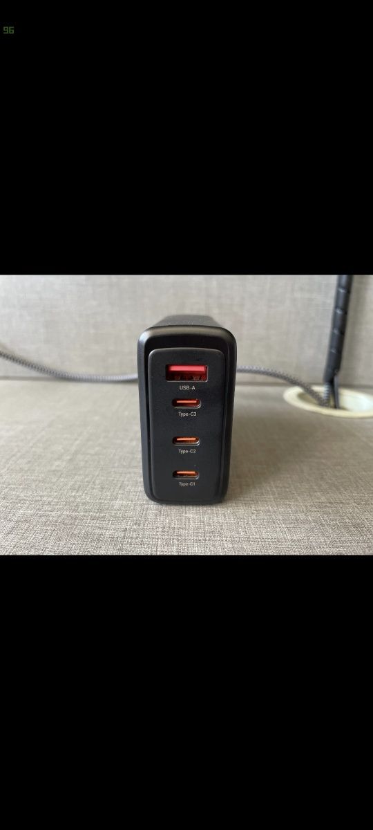 Зарядно Essager 120W  USB 1 type C 3