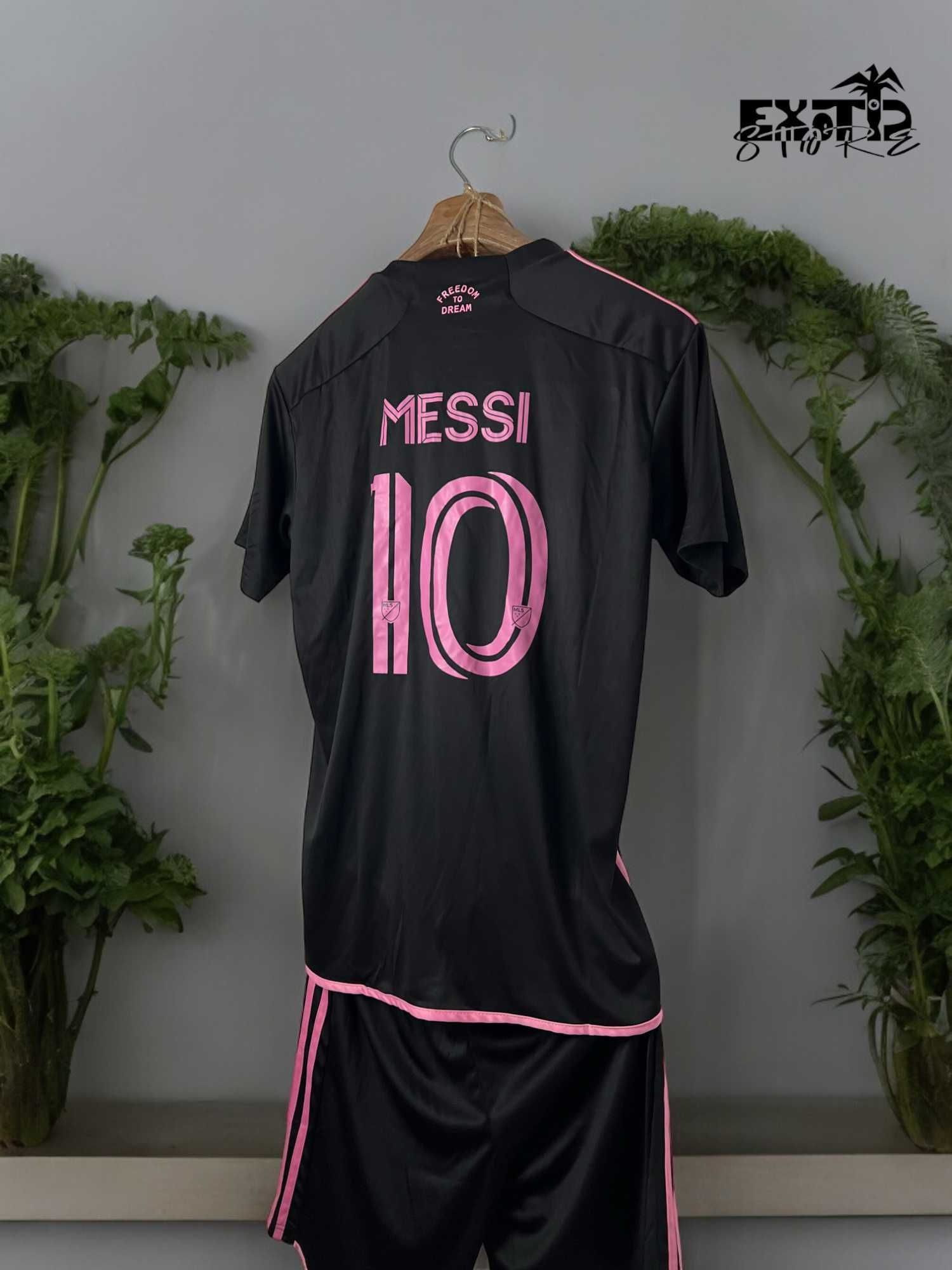 Tricou si short  de fotbal MESSI #10 Inter Miami deplasare 23/24