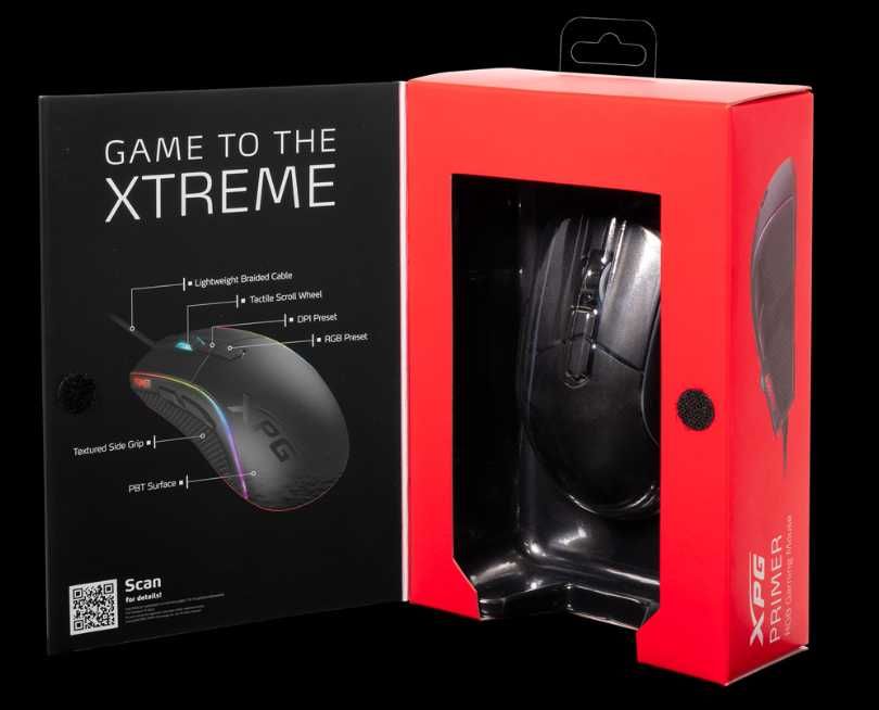 XPG PRIMER Gaming Mouse nou, sigilat.