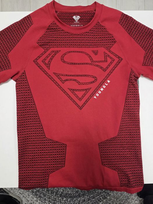 YoungLA Superman Compression Тениска Размер L