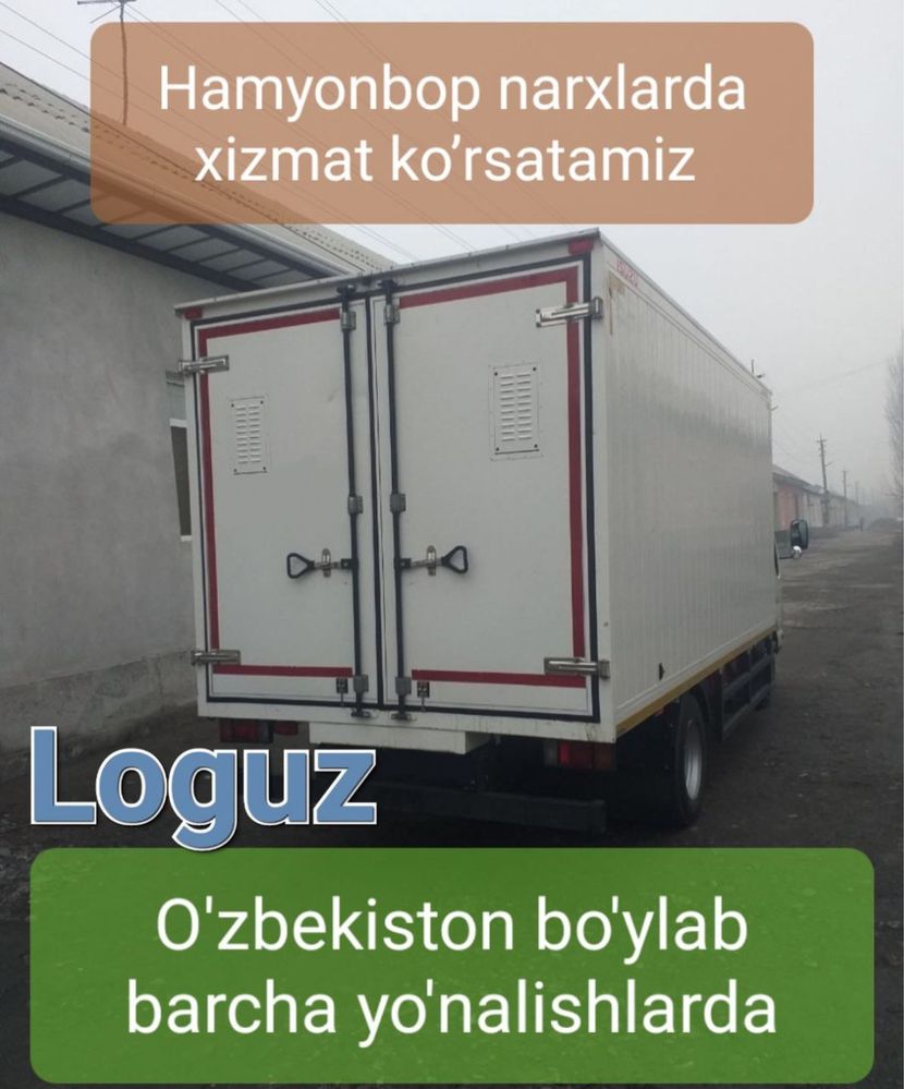 Uy jihozlarini tashish Muzlatgich Divan Shkaf Stol Stul Televizor