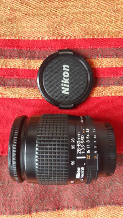 Обектив Nikon 28-80mm, f3.5-5.6 D