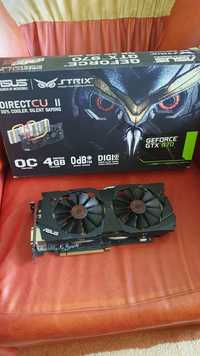 Placa video asus 970 strix - 4G -  256 biti