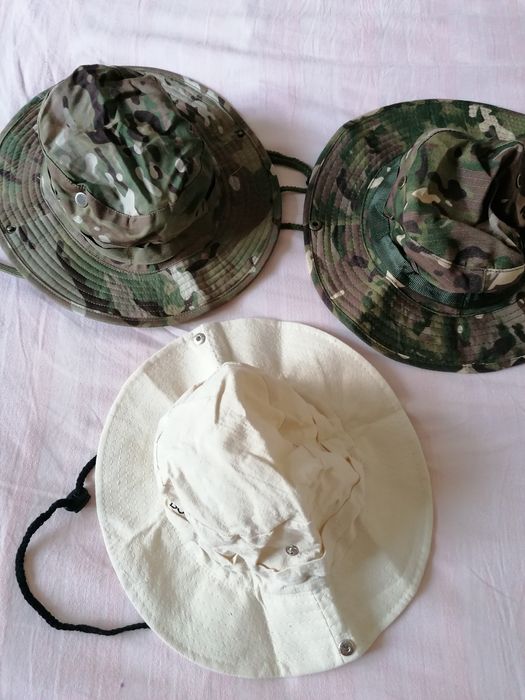 Pălărie camuflaj, diferite modele