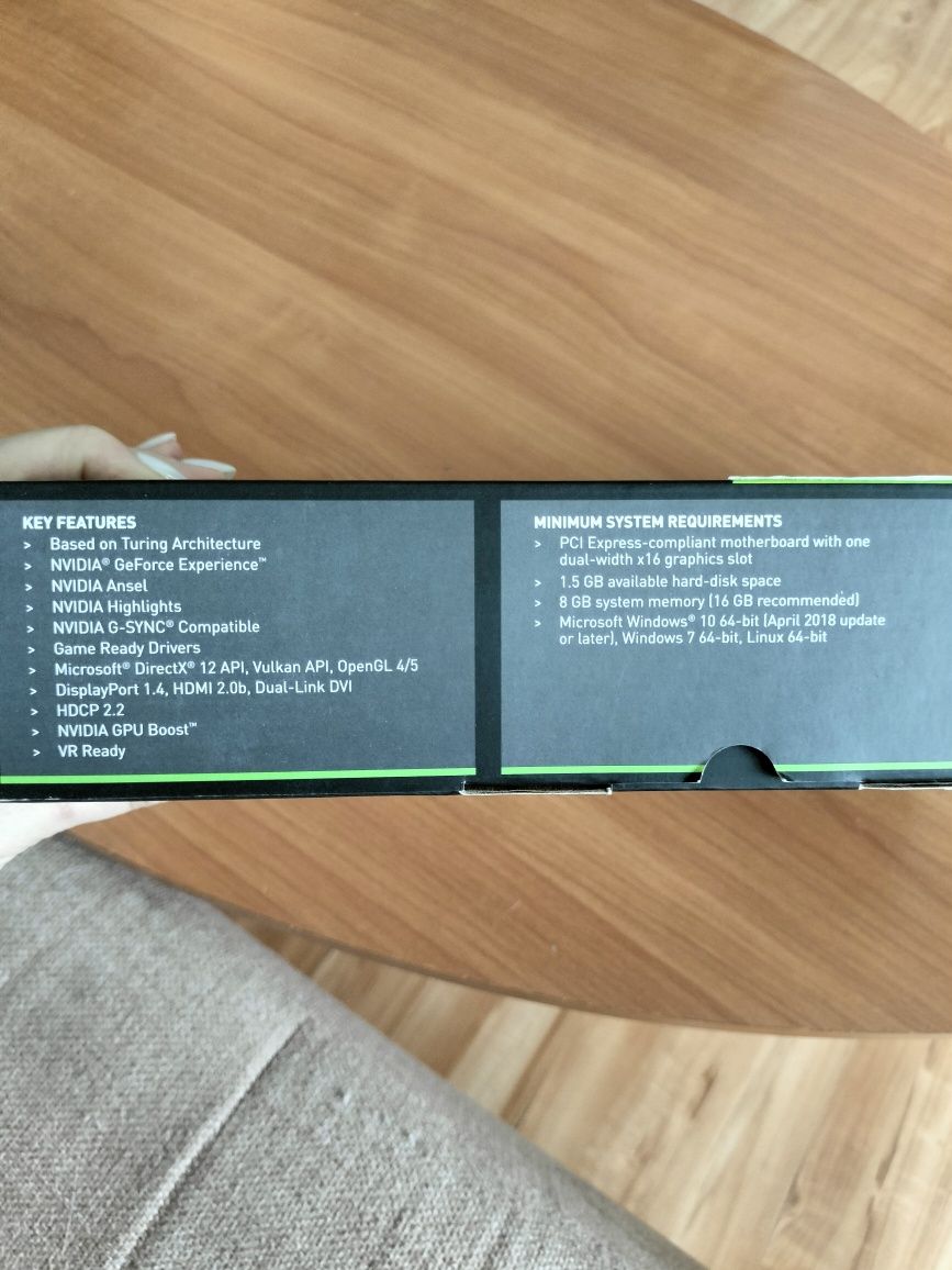 Продам видеокарту Geforse GTX 1650