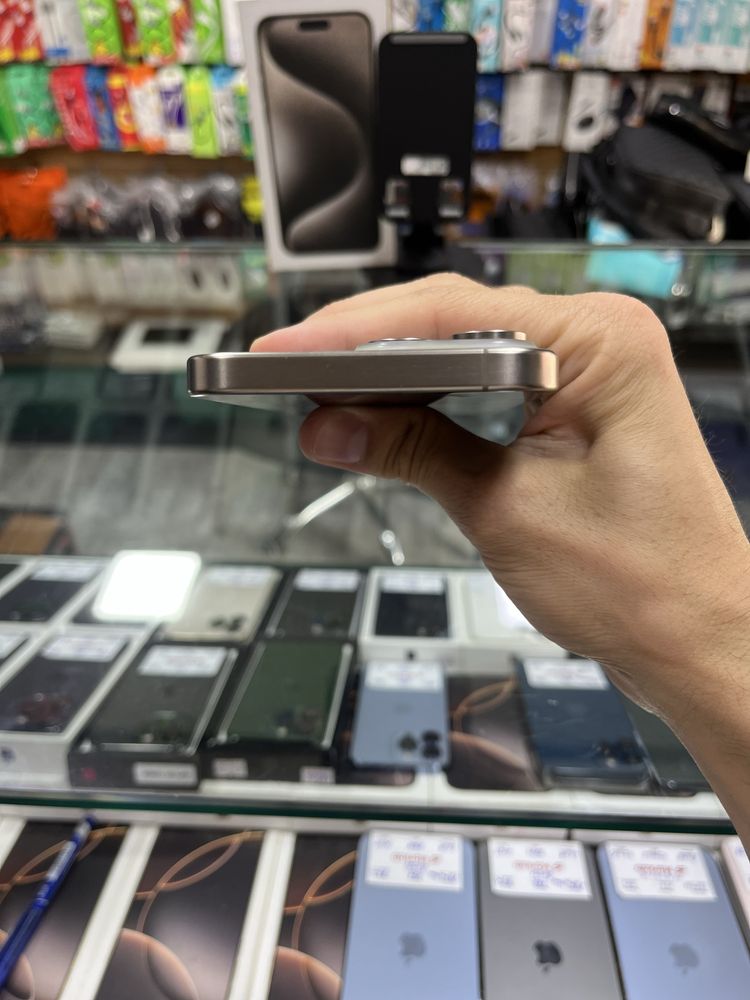 Iphone 15 Pro Max 256gb 93% sim Titan - Naqd va halol nasiya savdoga