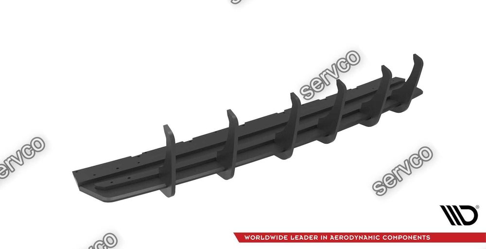 Prelungire difuzor Audi SQ7 Q7 S-Line Mk2 2019- v3 - Maxton Design