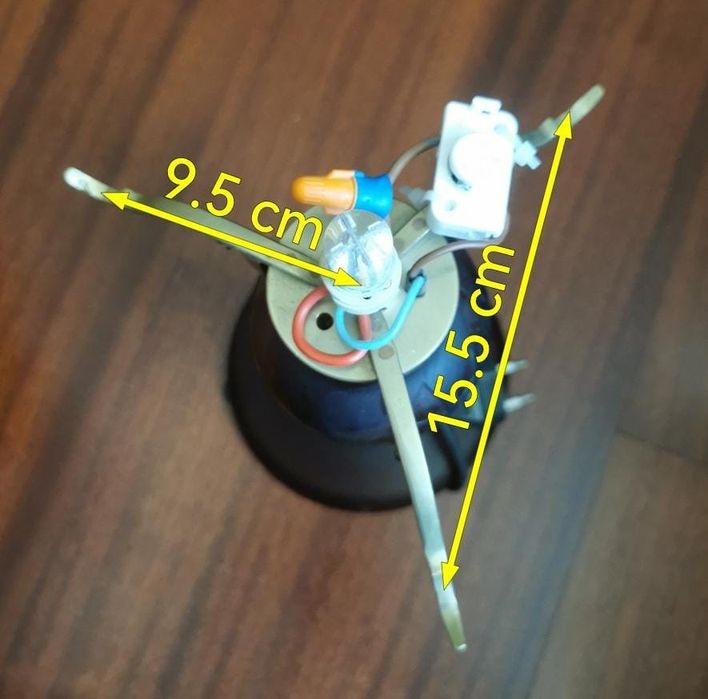 Veioza Galle 25 cm picior