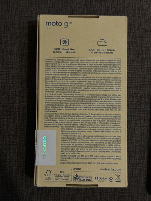 Telefon Motorola Moto g35 Dual SIM 128GB