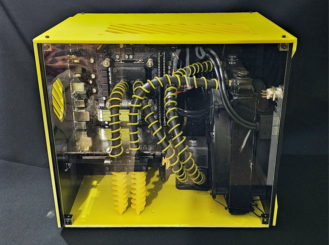 Pc gaming watercooling custom 4K