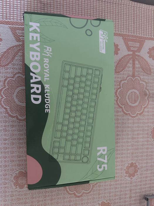 Клавиатура Royal Kludge R75 Tri-mode черный