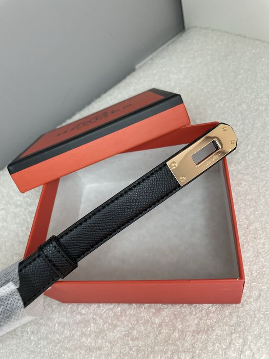 Колан от естествена кожа с кутия *Her*mes*