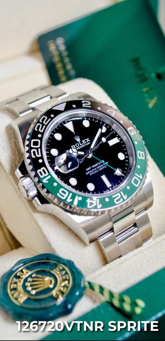 Rolex GMT Master 2 Sprite Acte 2023 Oțel Ceramic 40mm Dreptaci