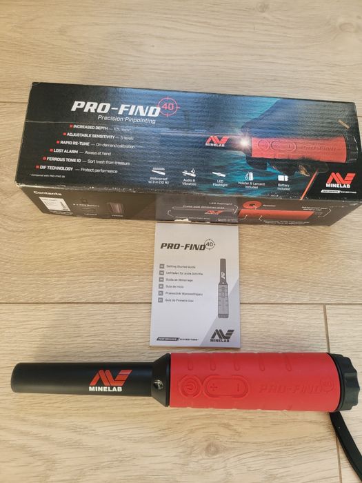 Металдетектор Металотърсач Minelab Pro- find 40