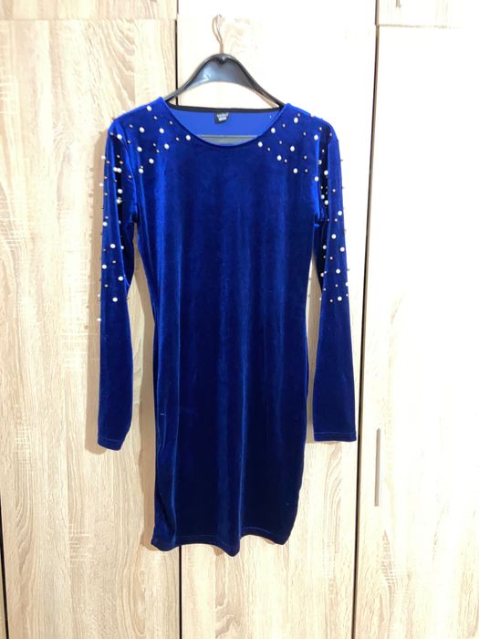 Официална синя рокля