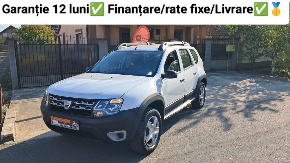 Dacia Duster, an 2014, 1.6i-105cp, Garanție 12 luni, Finanțare/rate