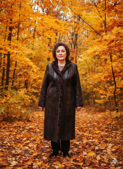 Продам пальто кожанное