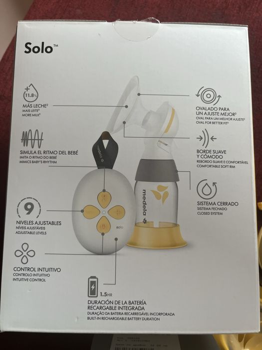MEDELA SOLO - последен модел мобилна, тиха помпа за кърма автоматична