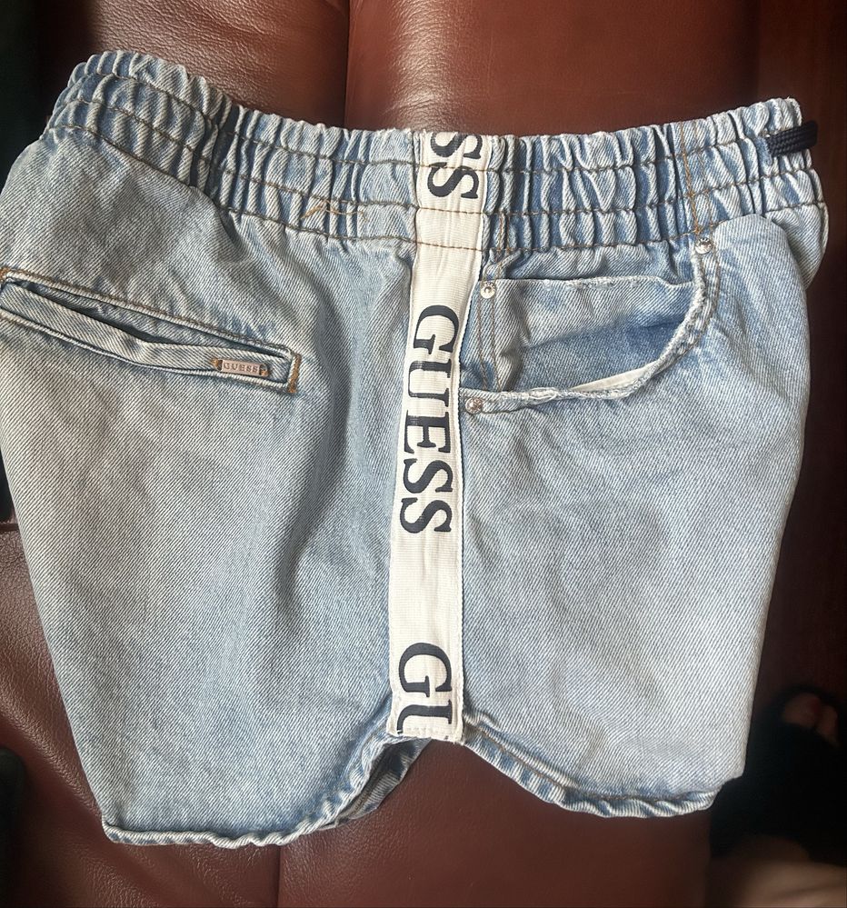 Къси дънкови панталони Guess