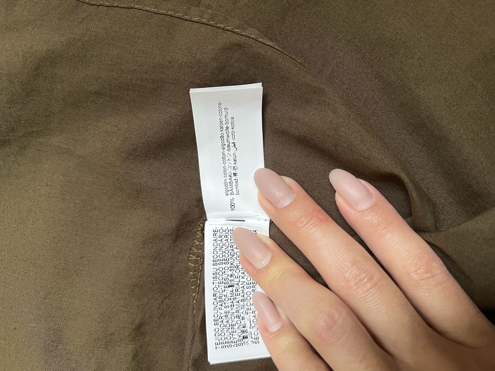 Оригинальное Платье  от Zara 100% хлопок