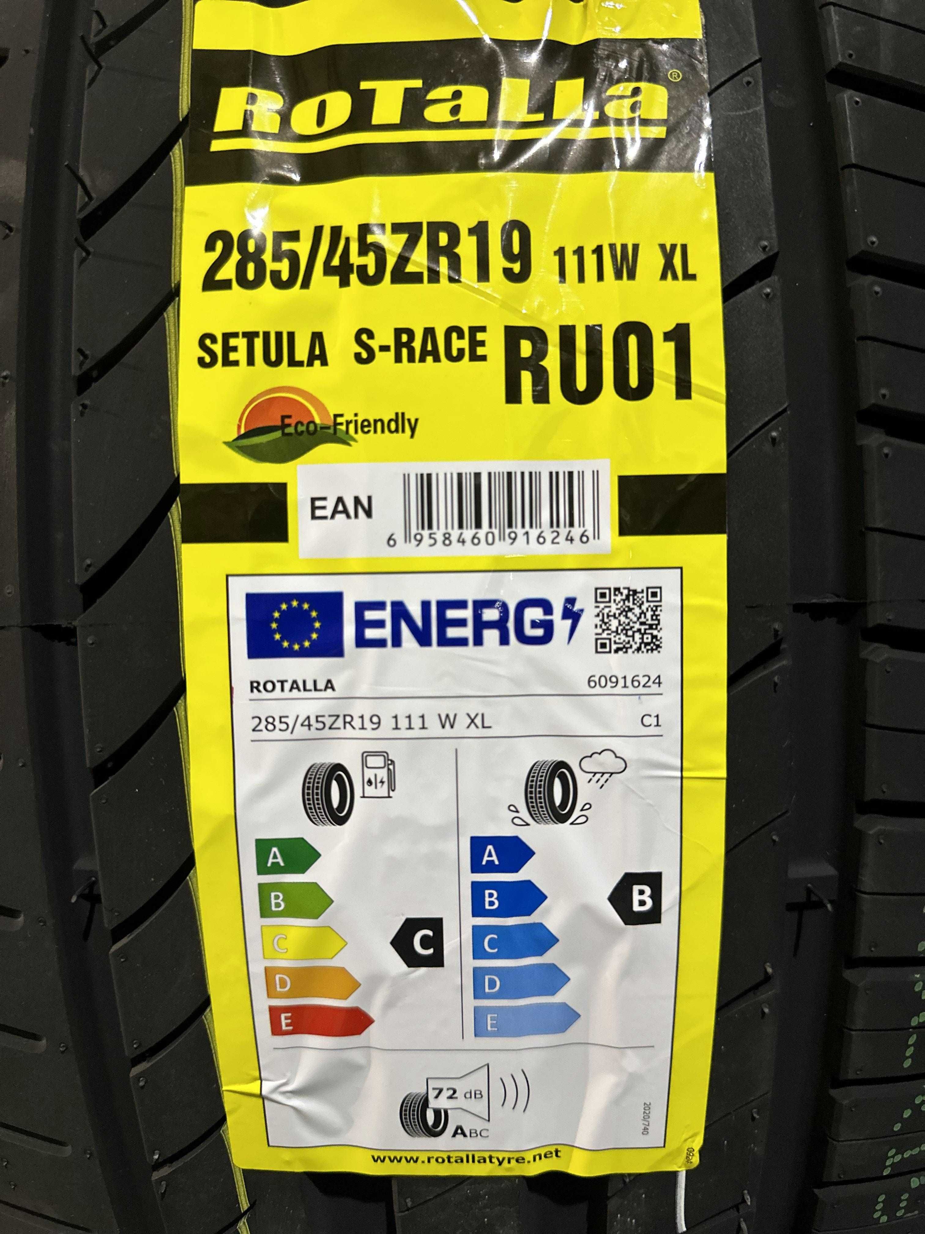 Нови летни гуми ROTALLA SETULA S-RACE RU01 285/45R19 111W XL НОВ DOT