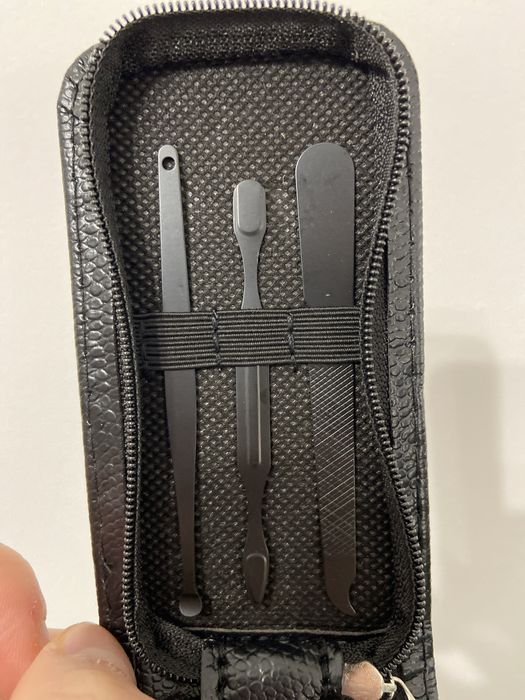 Set manichiura si pedichiura 6 piese – portabil, inox, unisex