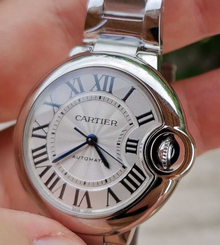 Cartier Balon Bleu Ladies 33 mm Cal 076