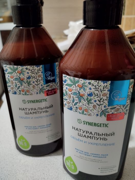 Synergetic шампунь супер, натуральный БЕССУЛЬФАТНЫЙ шампунь!!!