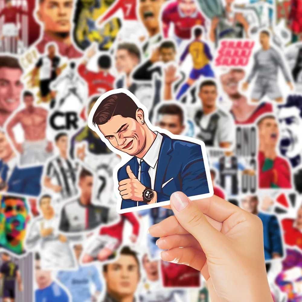Водоустойчиви стикери 50х бр-Cristiano Ronaldo/Кристиано Роналдо/CR7