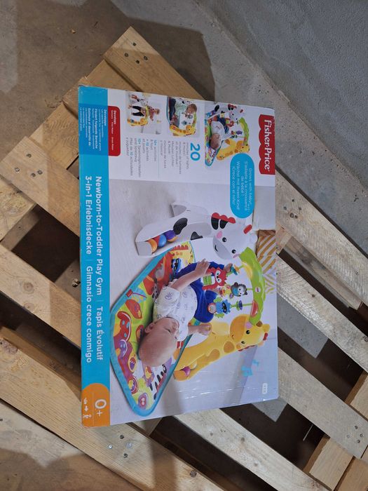 Активна гимнастика с кът за игра Fisher price