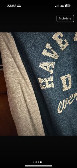 Jachetă Baseball Denim H&M Divided XXS - Stil sportiv & confortabil