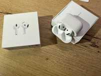 Casti APPLE AirPods 4, In-Ear, Microfon, Carcasa Incarcare USB-C, alb