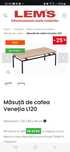 Masuta de cafea Venetia L120