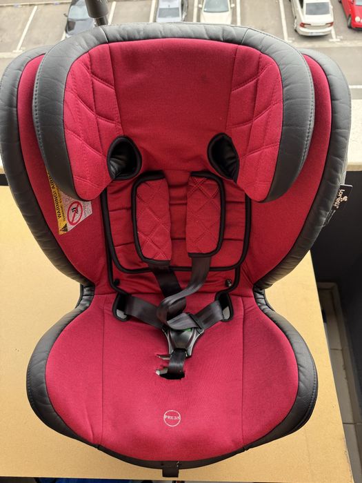 Scaun auto SPS ISOFIX Lorelli Aviator, 0-36 Kg, rot 360, Negru/Rosu