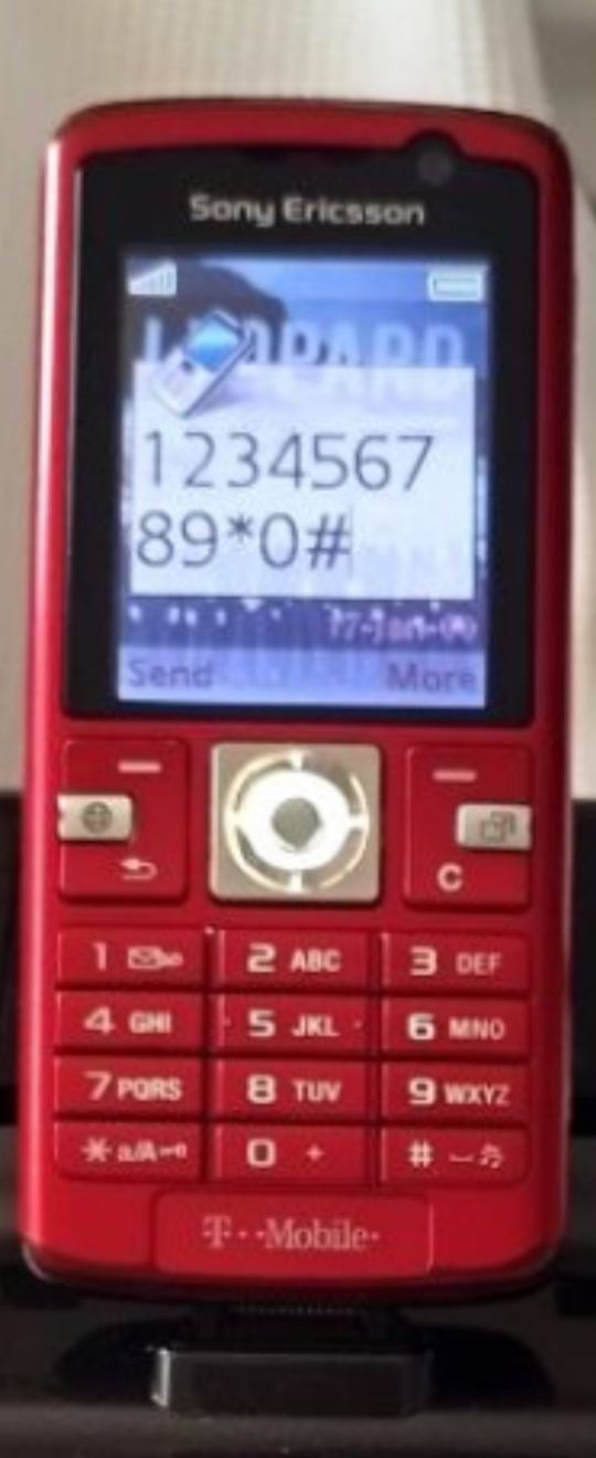 Sony Ericsson k610 Cybershot Red + cd+ stick ( decodate)
