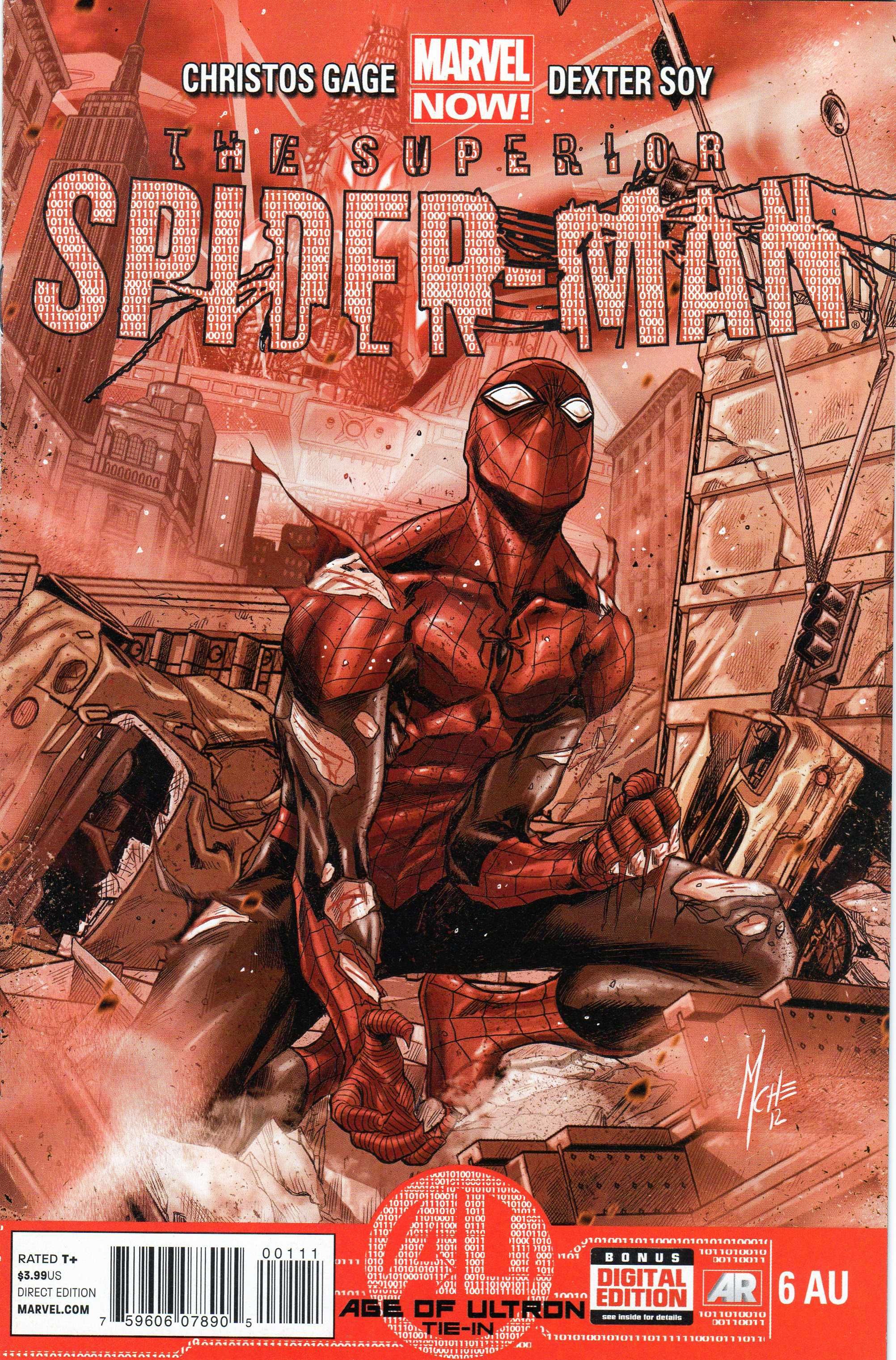 Superior Spider-Man #6 AU Age of Ultron Marvel benzi desenate