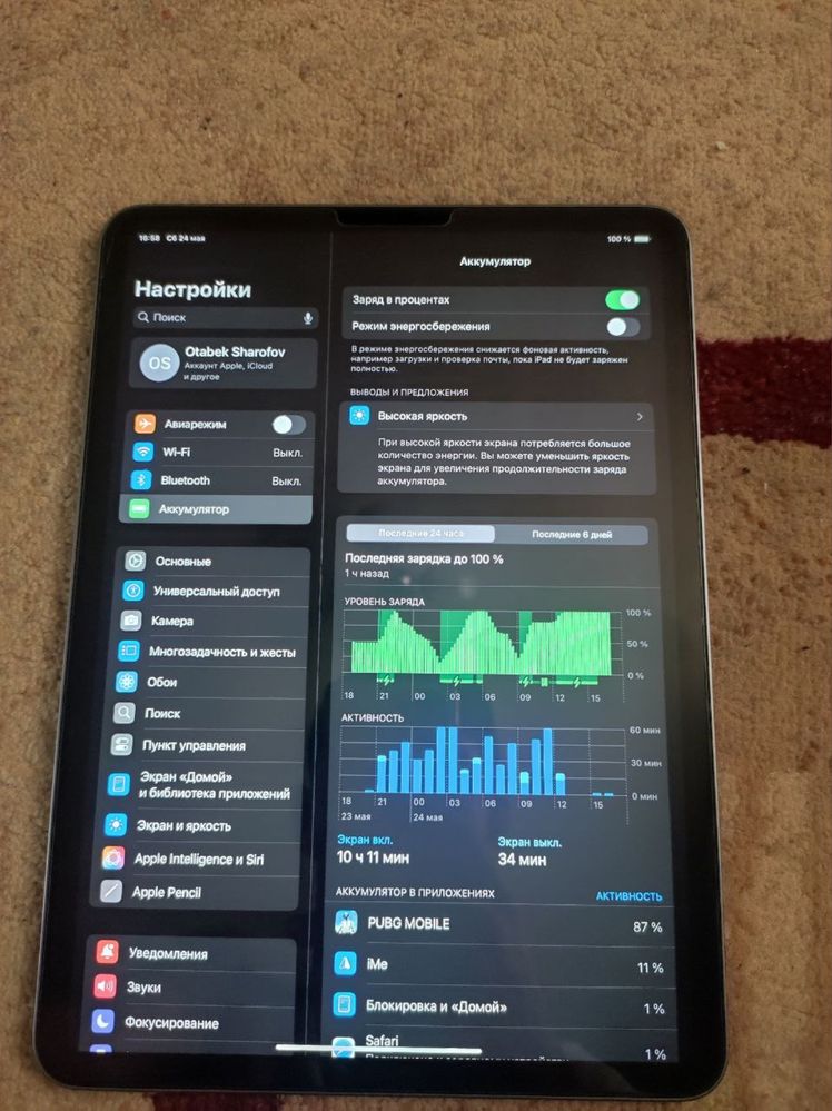 Ipad 11 pro M2 128 gb