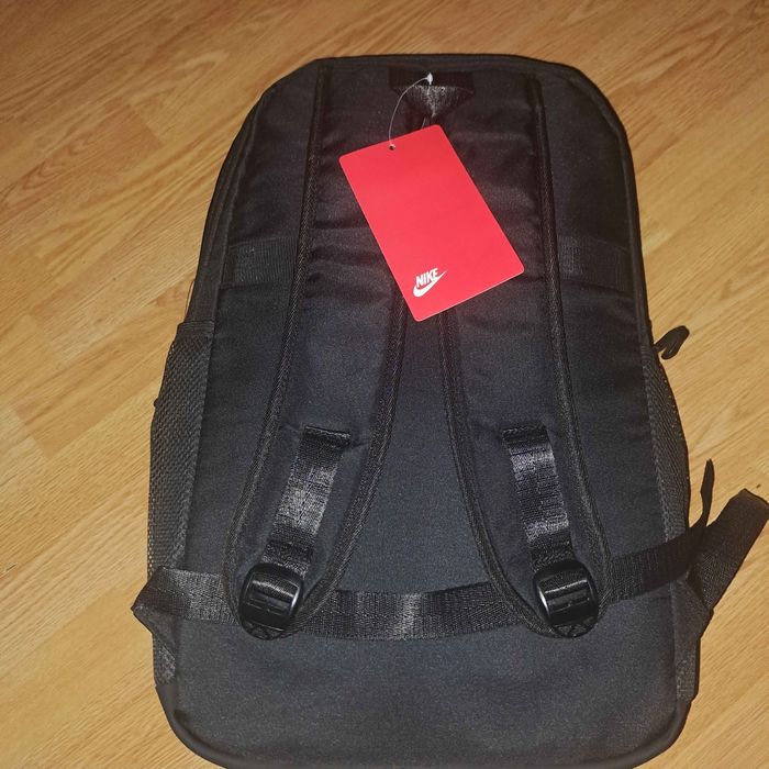 Ghiozdan Air Jordan Nike Negru Logo Reflectorizant Nou Cu Etichete