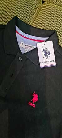 Tricou negru - U.S. Polo Assn.