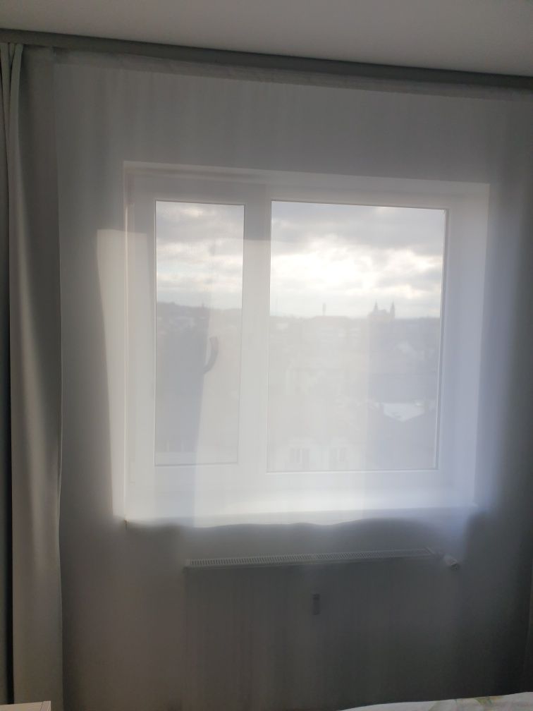 Perdea organza 2 bucati