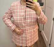 Sacou roz mărimea 3XL