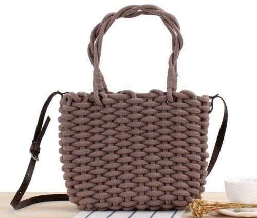 ZARA сумка - шоппер плетёная