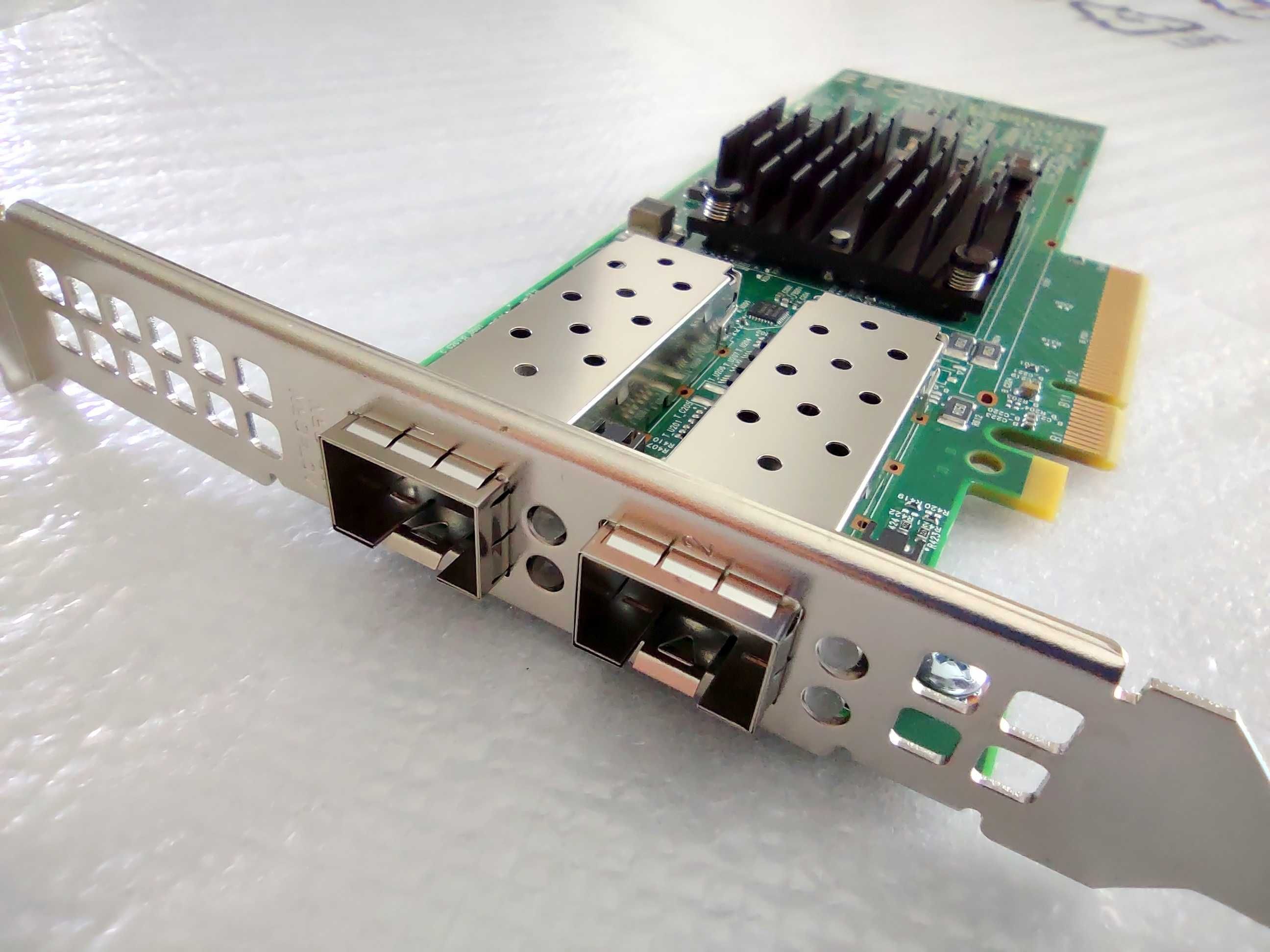 10Gb Dell/Broadcom 57412A 0GMW01 PCIe 3.0 x8 RDMA DP Мрежов Адаптер