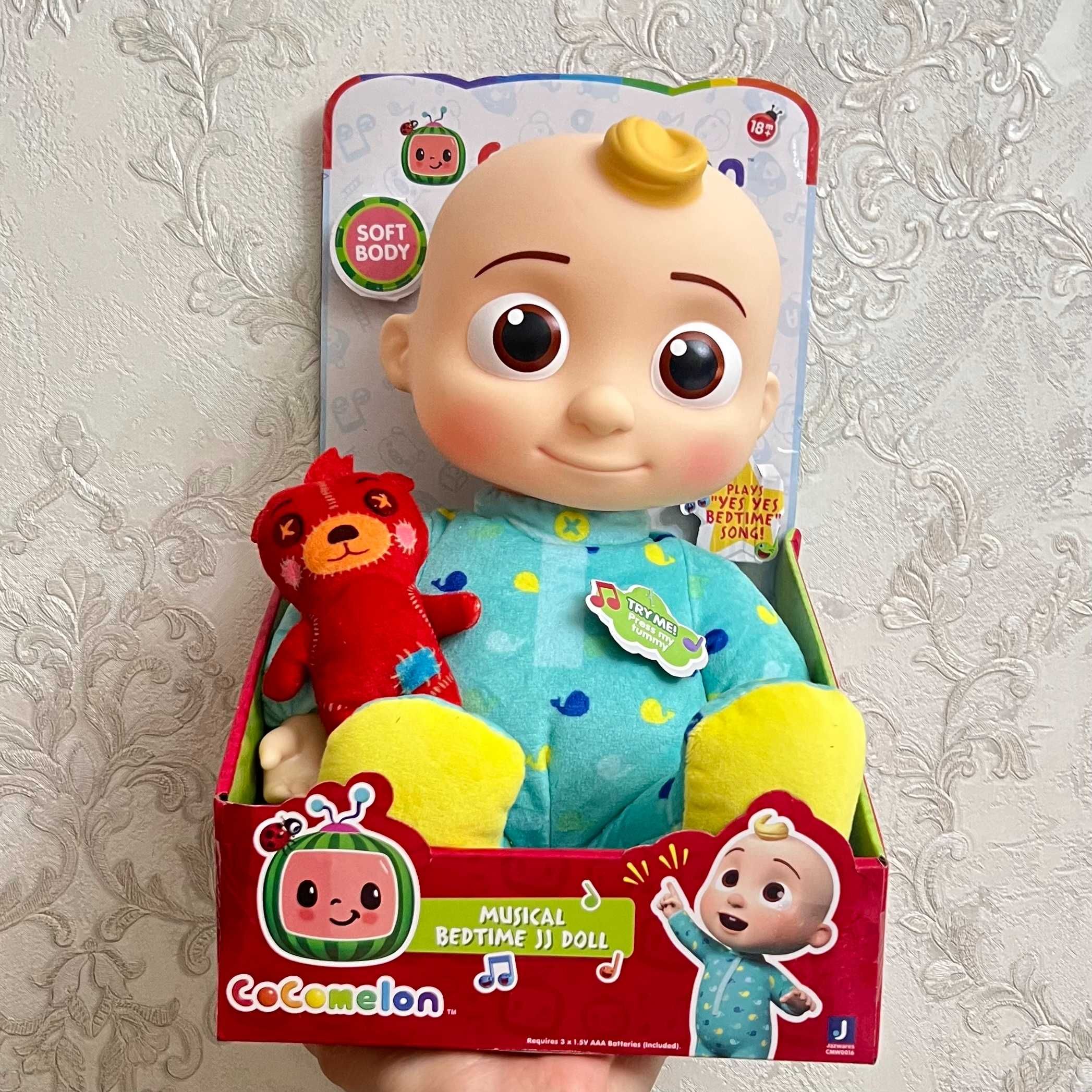 Детская кукла JJ (Джей джей) из серии мультфильмов Cocomelon (1.5+)