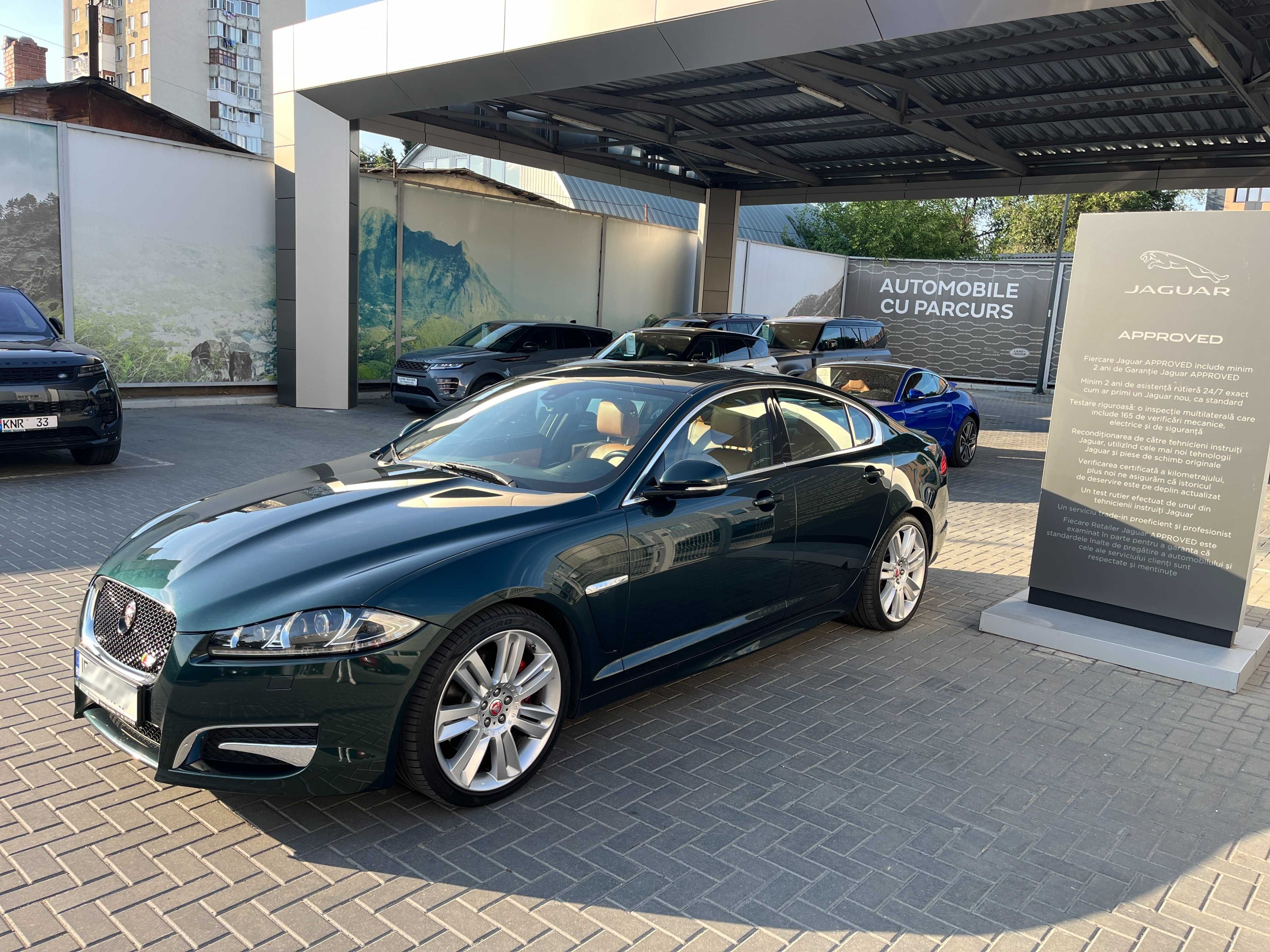 Jaguar XF S 3.0 V6 D Portfolio – British Racing Green | Excepțională