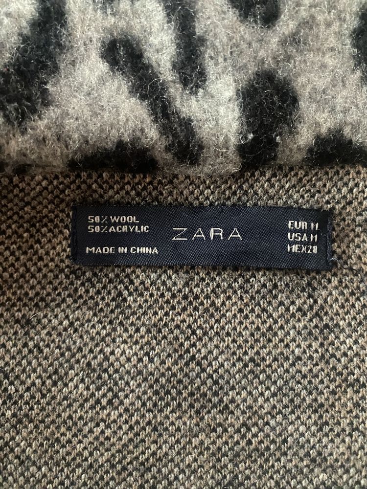 Палто Zara леопардов принт