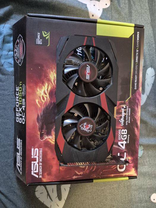 Placă video ASUS GeForce GTX 1050 Ti 4GB OC