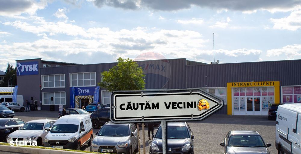 LUX! De inchiriat SPATIU COMERCIAL cu birouri, magazie și acces TIR