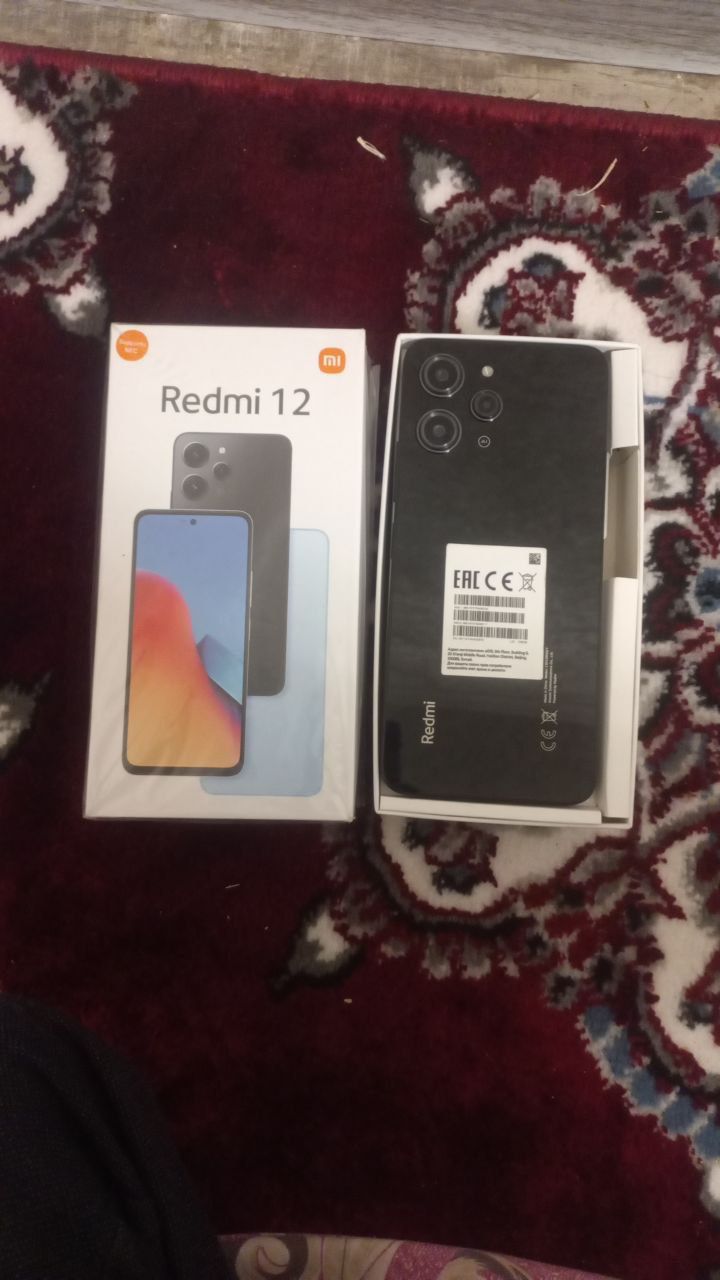 Tilfon sotlad redmi  12  8   256  xotra