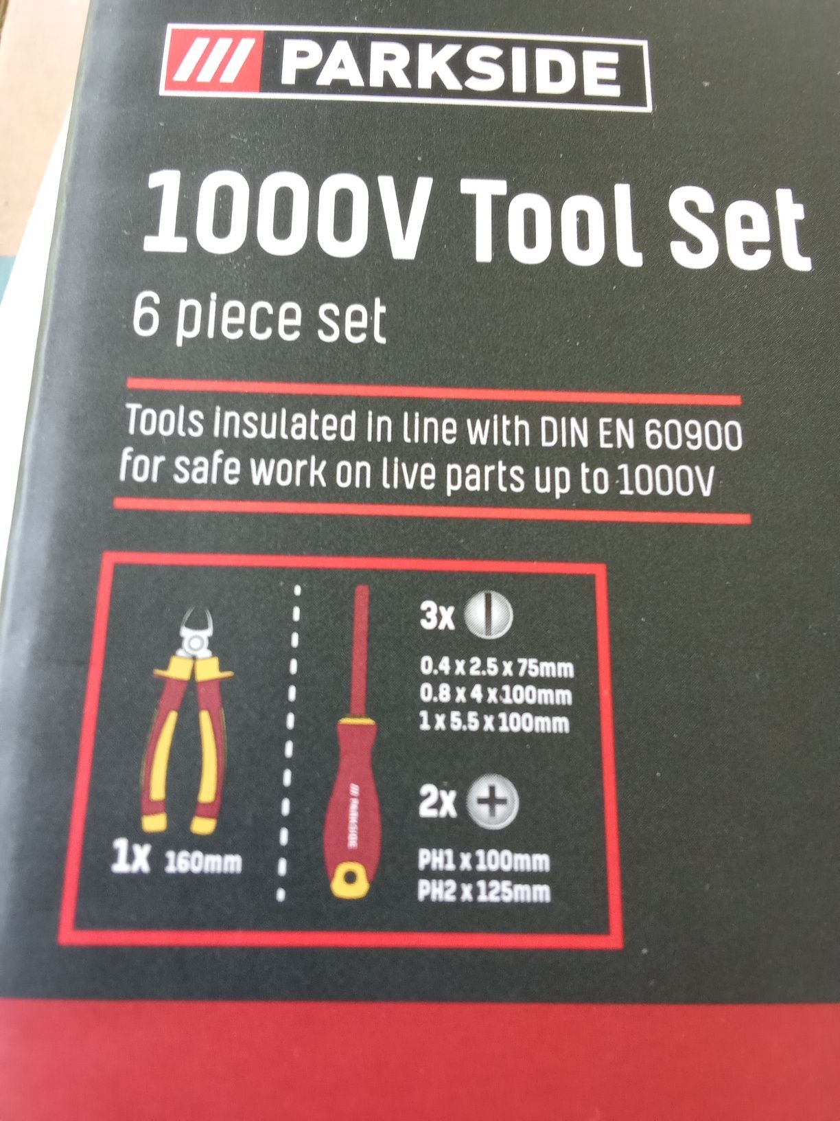 Set surubelnite Izolate 1000V Parkside